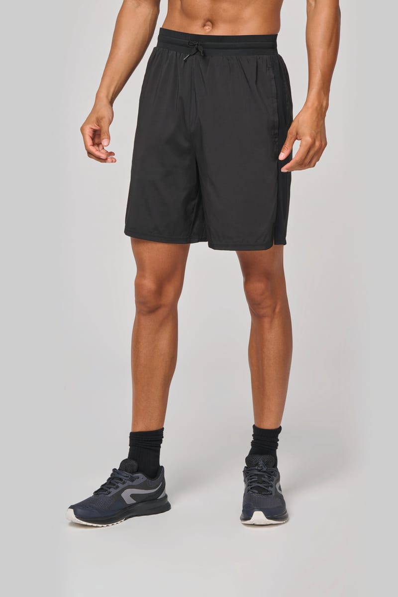 Kariban Short écoresponsable 2 En 1 Avec Sous Short Intégré Homme