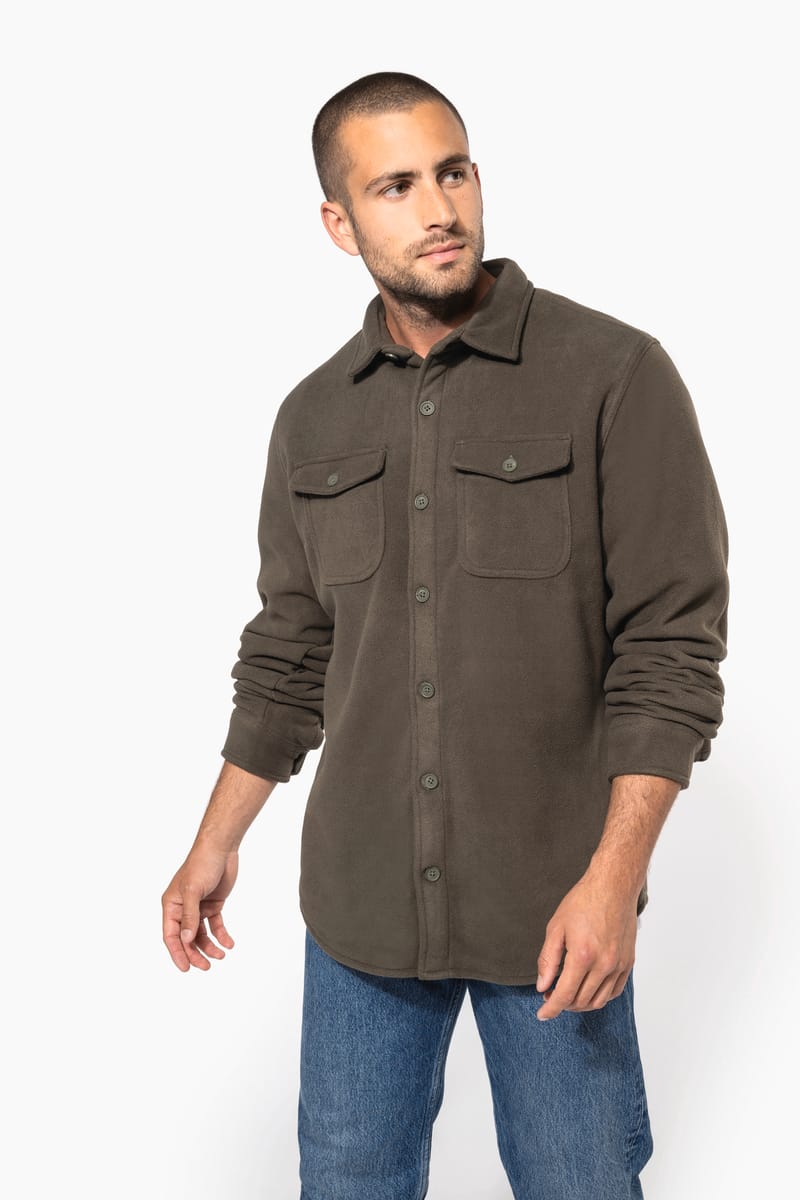 Kariban Surchemise Polaire Doublée Sherpa Polaire Homme
