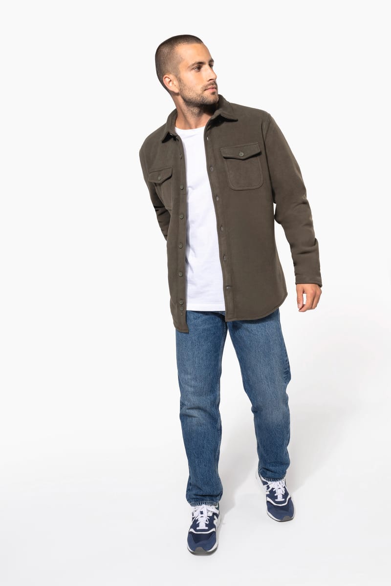 Kariban Surchemise Polaire Doublée Sherpa Polaire Homme