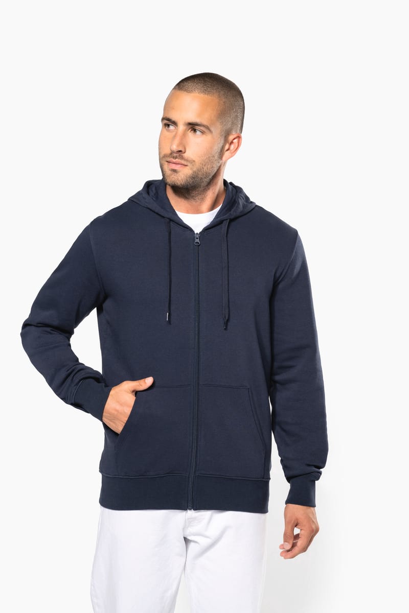 Kariban Sweat-shirt écoresponsable Zippé à Capuche Homme