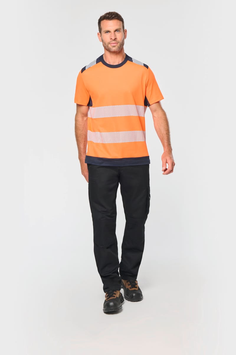Kariban T-shirt De Sécurité Recyclé Manches Courtes Unisexe