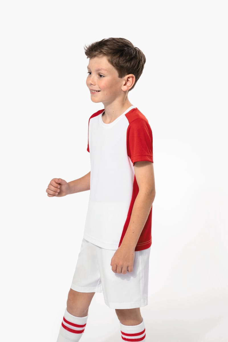 Kariban T-shirt De Sport écoresponsable Bicolore Enfant