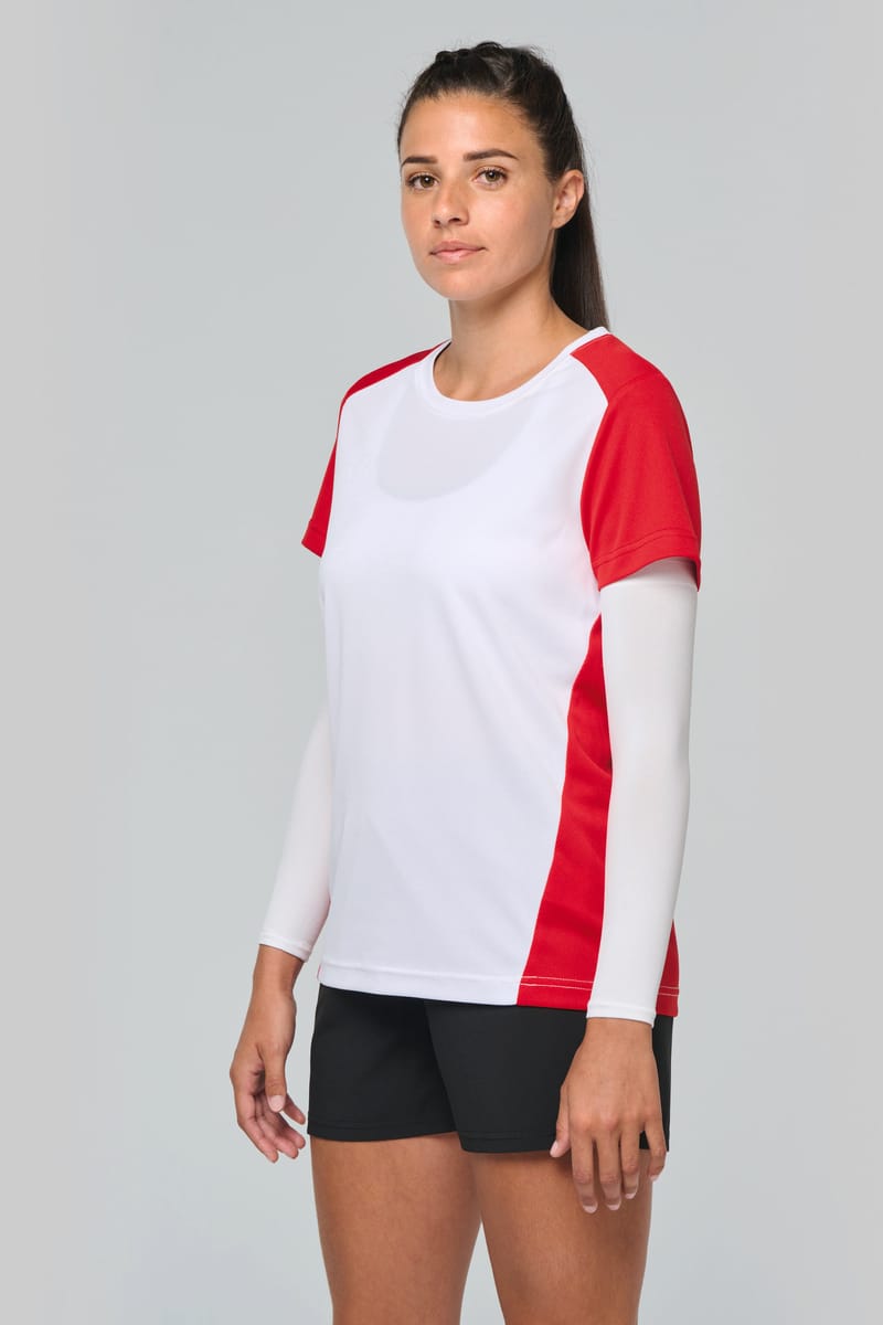 Kariban T-shirt De Sport écoresponsable Bicolore Femme