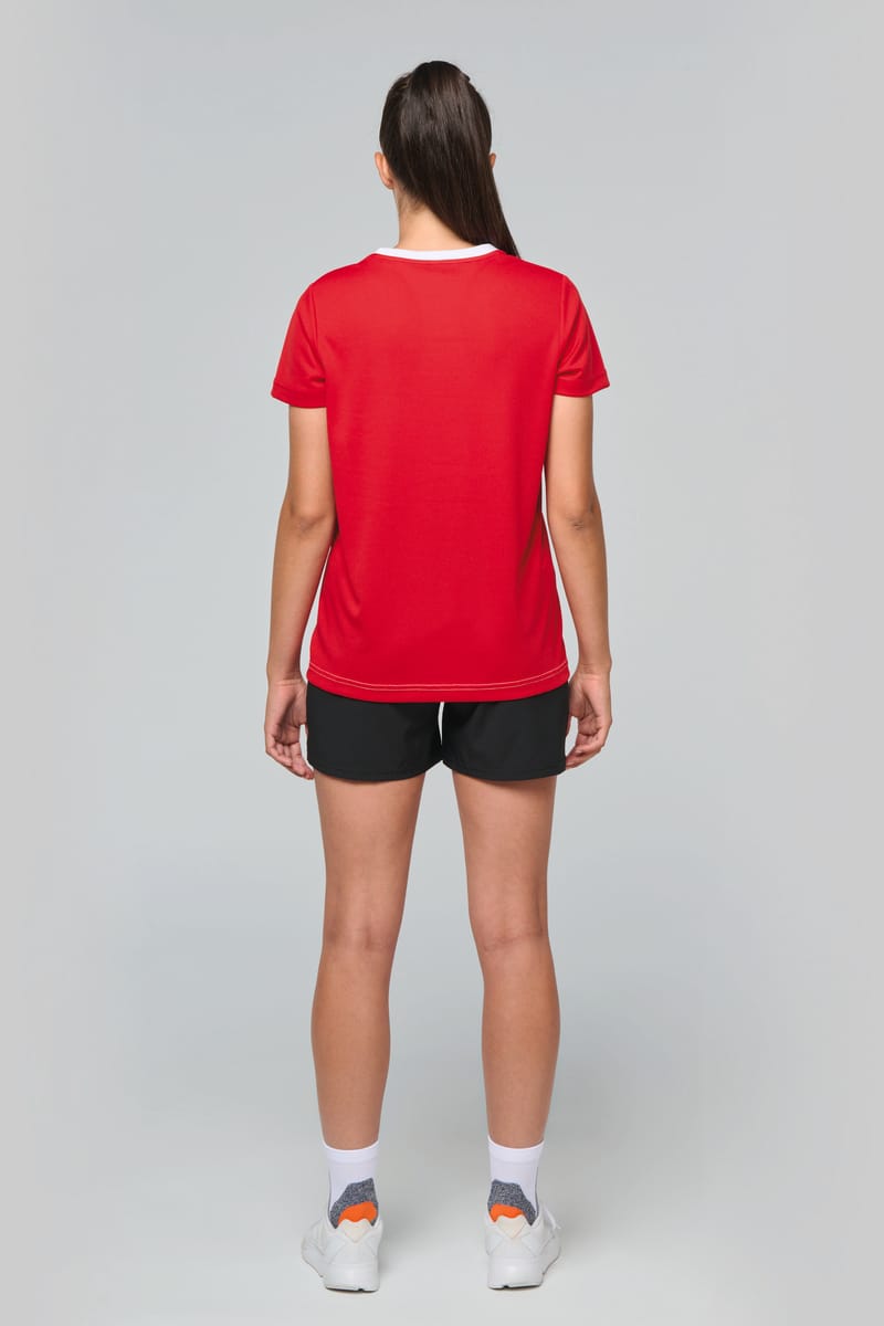 Kariban T-shirt De Sport écoresponsable Bicolore Femme