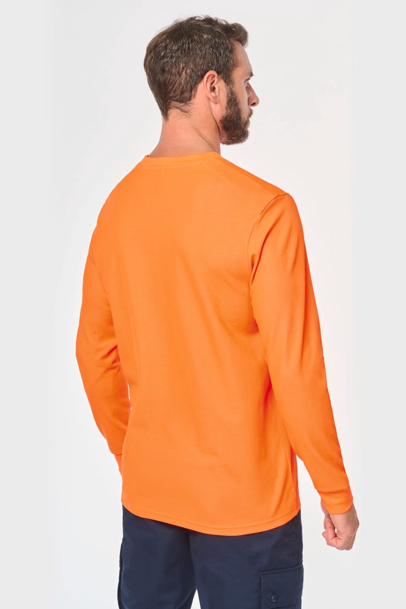 Kariban T-shirt Unisexe écoresponsable Manches Longues Coton/polyester