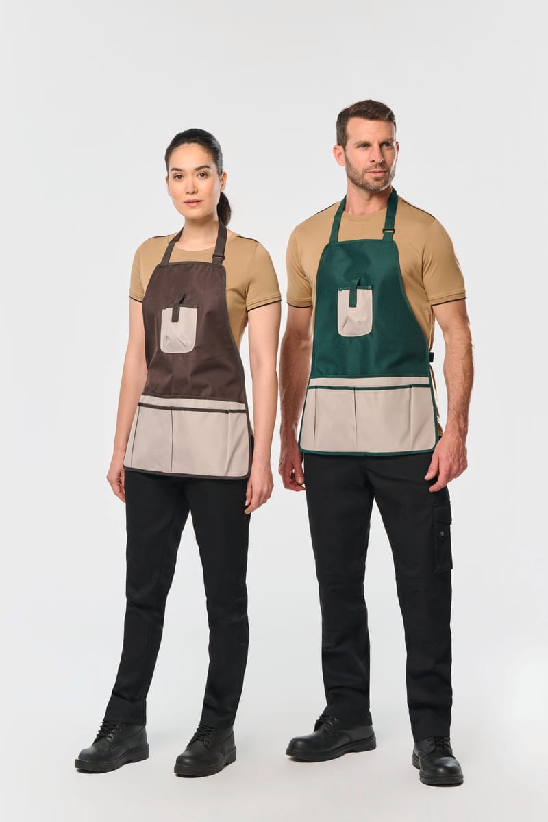 kariban Tablier de jardinier imperméable écoresponsable unisexe