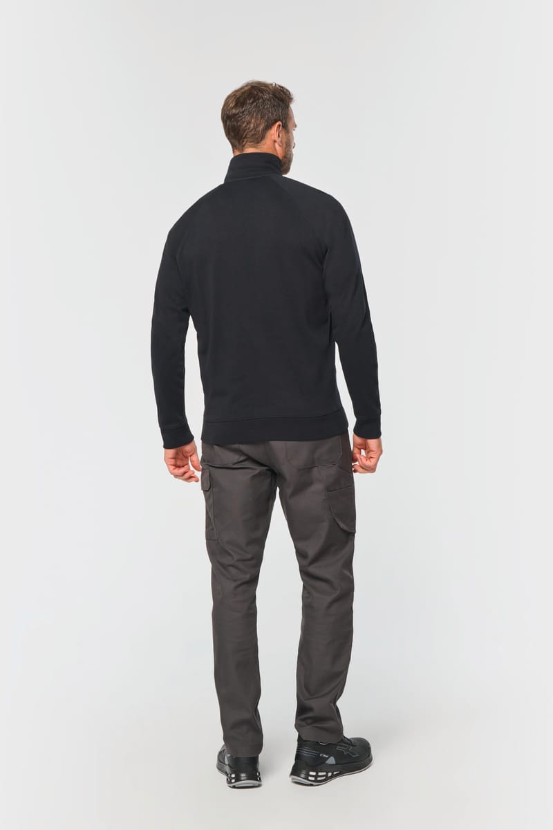 Kariban Veste Molleton Coton Manches Raglan Unisexe