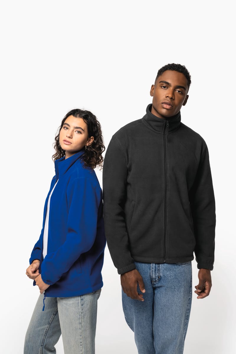 kariban Veste polaire ajustable à poignets élastiqués