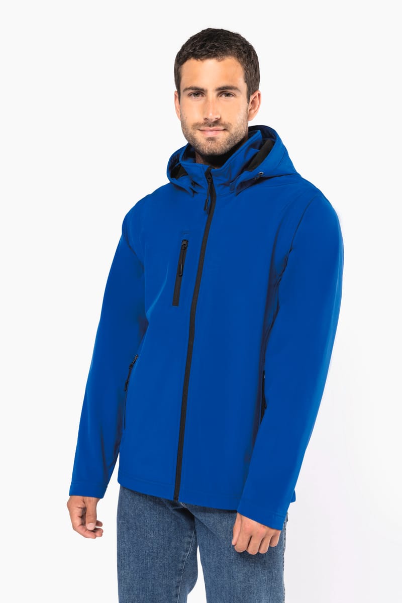 Kariban Veste Softshell 3 Couches à Capuche Avec Manches Amovibles Unisexe