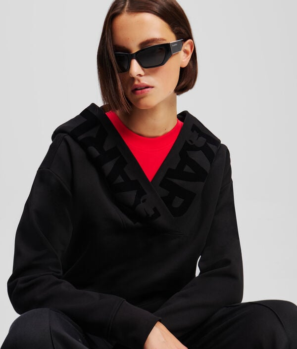 Karl Lagerfeld AUDACIEUX SWEAT À CAPUCHE AVEC LOGO KARL