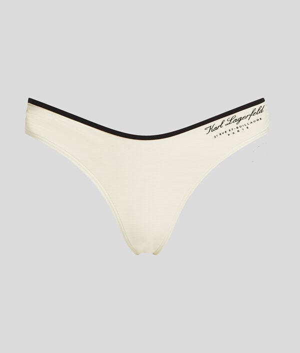 karl lagerfeld BAS DE BIKINI TAILLE HAUTE HOTEL KARL