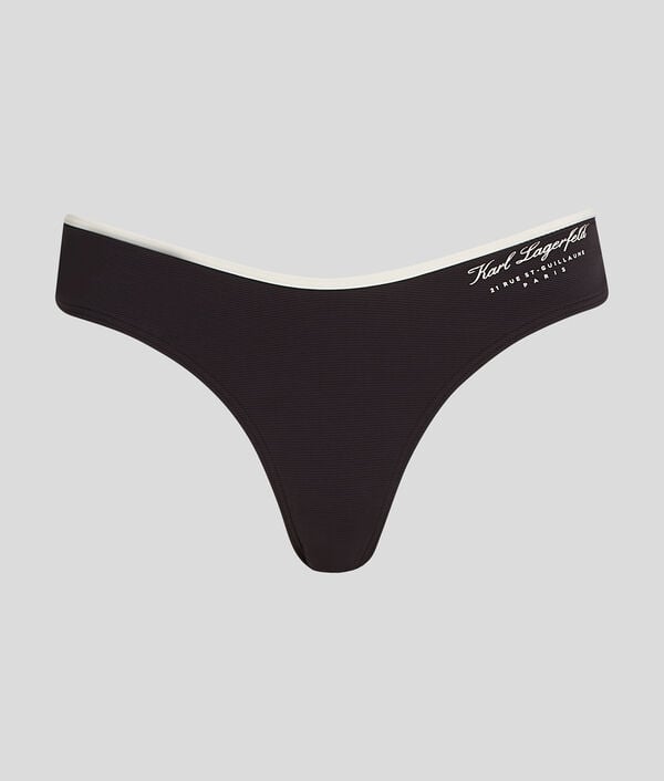karl lagerfeld BAS DE BIKINI TAILLE HAUTE HOTEL KARL