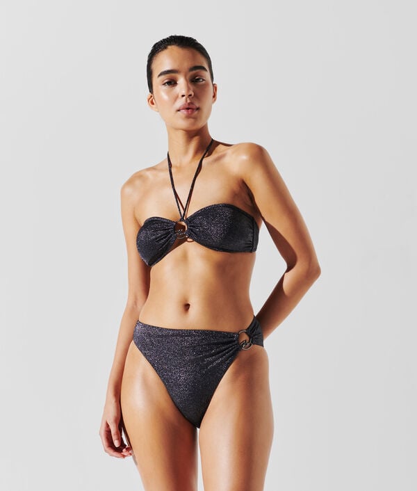 Karl Lagerfeld BAS DE BIKINI TAILLE HAUTE K/SIGNATURE