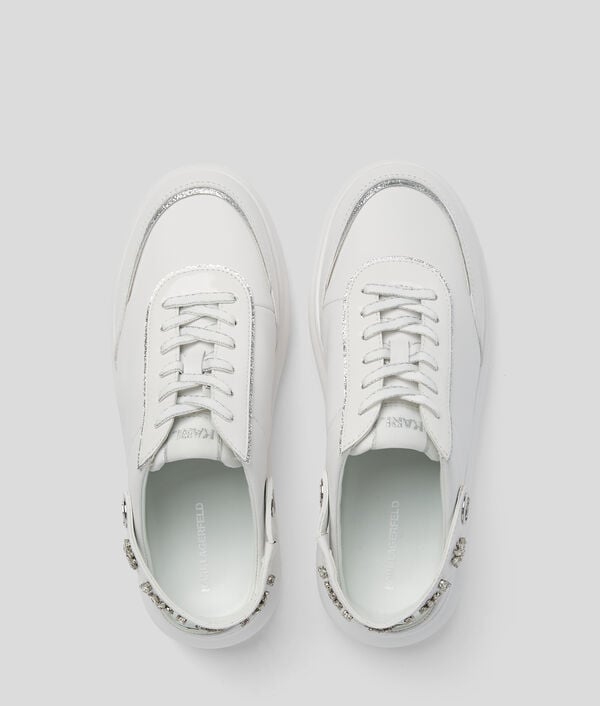 Karl Lagerfeld BASKETS À BRIDE ARRIÈRE KAPRI FLORASTONE