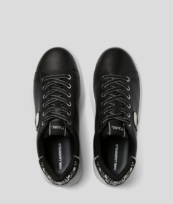 Karl Lagerfeld BASKETS À CLOUS EFFET MIROIR IKON NFT KAPRI