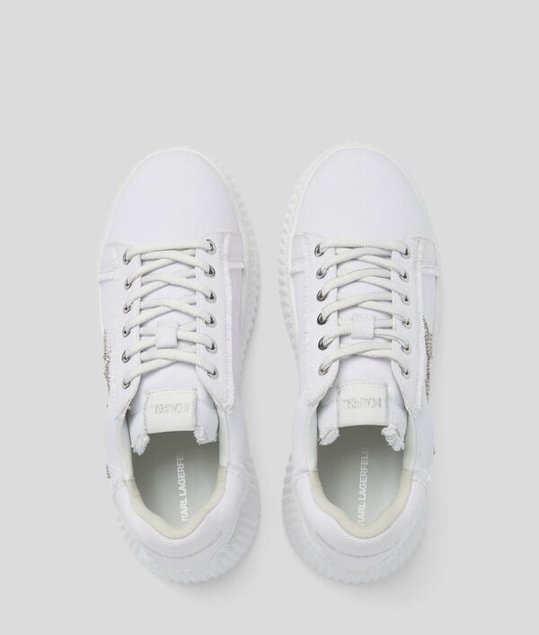 Karl Lagerfeld BASKETS DENIM KARL SIGNATURE KREEPER