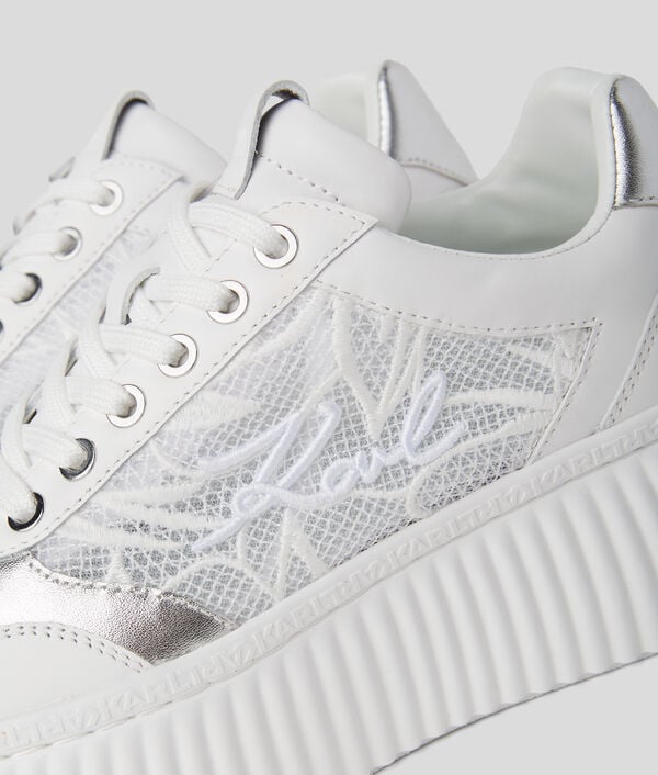 Karl Lagerfeld BASKETS KARL SIGNATURE KREEPER ORCHID