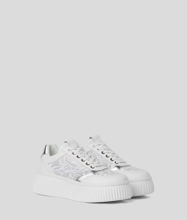 karl lagerfeld BASKETS KARL SIGNATURE KREEPER ORCHID