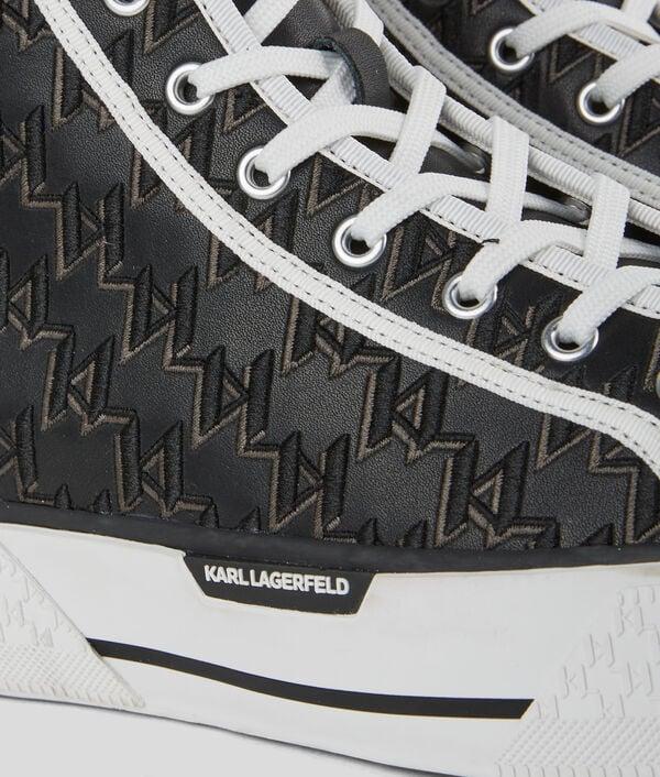 Karl Lagerfeld BASKETS MONTANTES KL MONOGRAM KAMPUS