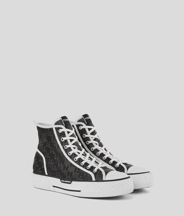 karl lagerfeld BASKETS MONTANTES KL MONOGRAM KAMPUS