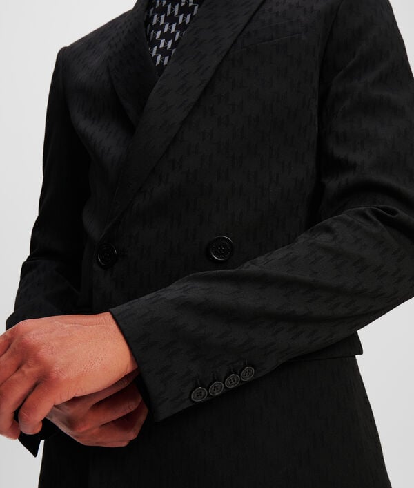 Karl Lagerfeld BLAZER À DOUBLE BOUTONNAGE KL MONOGRAM