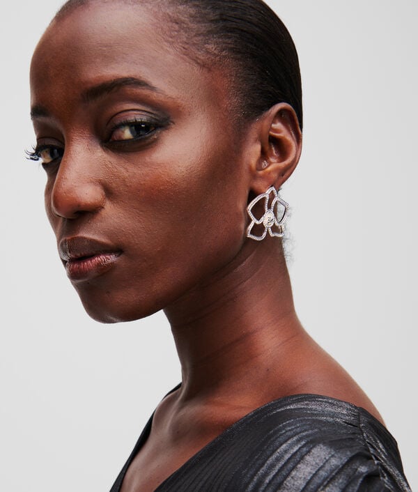 Karl Lagerfeld BOUCLES D'OREILLES FLEUR K/AUTOGRAPH