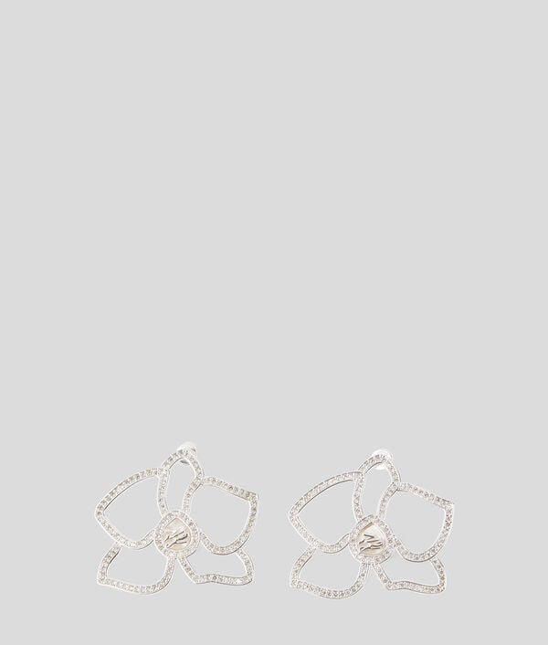 karl lagerfeld BOUCLES D'OREILLES FLEUR K/AUTOGRAPH