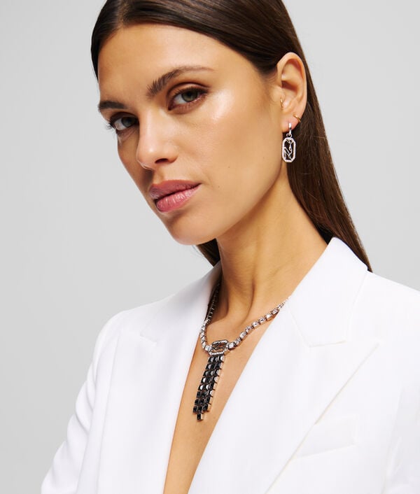 Karl Lagerfeld Boucles D'oreilles Pendantes KARL Signature