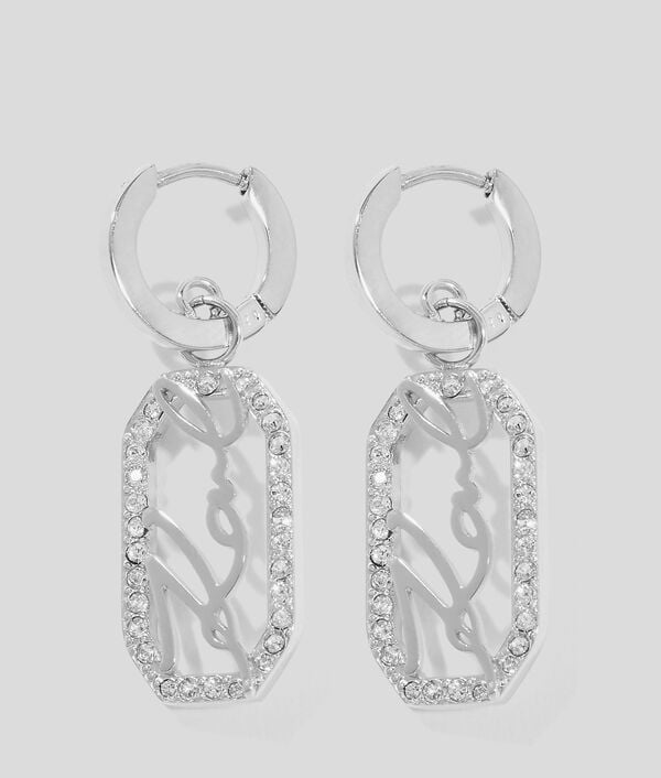 karl lagerfeld Boucles d'oreilles pendantes KARL Signature