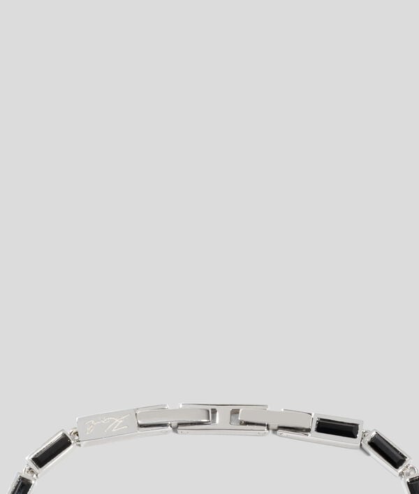 Karl Lagerfeld Bracelet à Breloque En Forme De Cœur Pavé