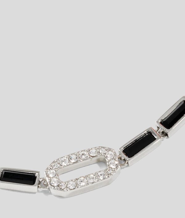 Karl Lagerfeld Bracelet à Breloque En Forme De Cœur Pavé