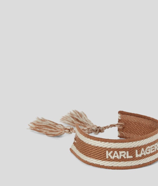 Karl Lagerfeld BRACELETS TISSÉS K/ESSENTIAL – LOT DE 2