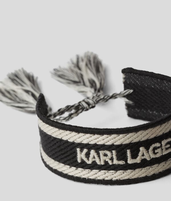 Karl Lagerfeld BRACELETS TISSÉS K/ESSENTIAL – LOT DE 2