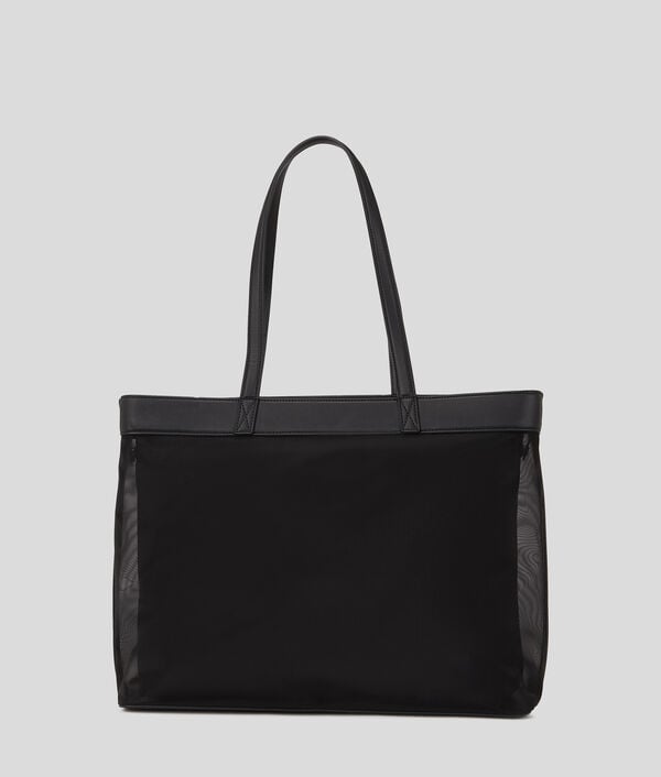 Karl Lagerfeld CABAS DE PLAGE EN MESH AVEC LOGO KARL