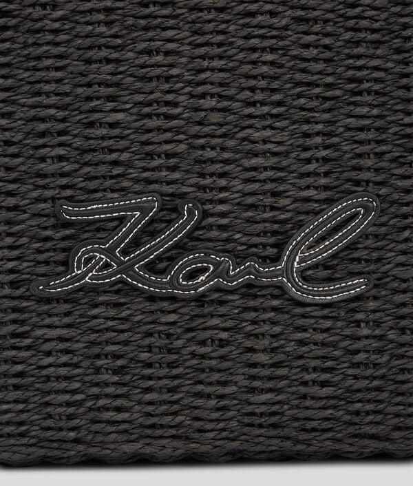 Karl Lagerfeld CABAS DE PLAGE EN RAPHIA K/SIGNATURE