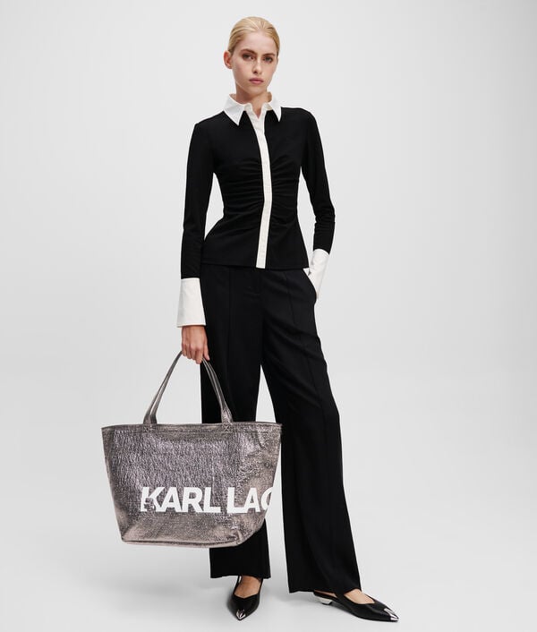 Karl Lagerfeld CABAS ENDUIT AVEC LOGO OVERSIZE K/ESSENTIAL