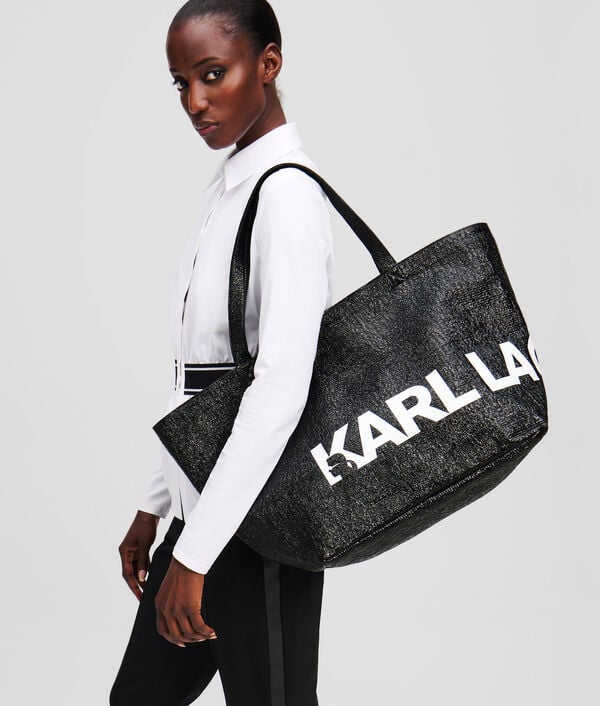Karl Lagerfeld CABAS ENDUIT AVEC LOGO OVERSIZE K/ESSENTIAL