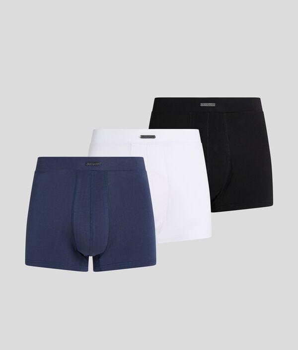 karl lagerfeld CALEÇONS À LOGO MÉTALLISÉ HOTEL KARL – LOT DE 3