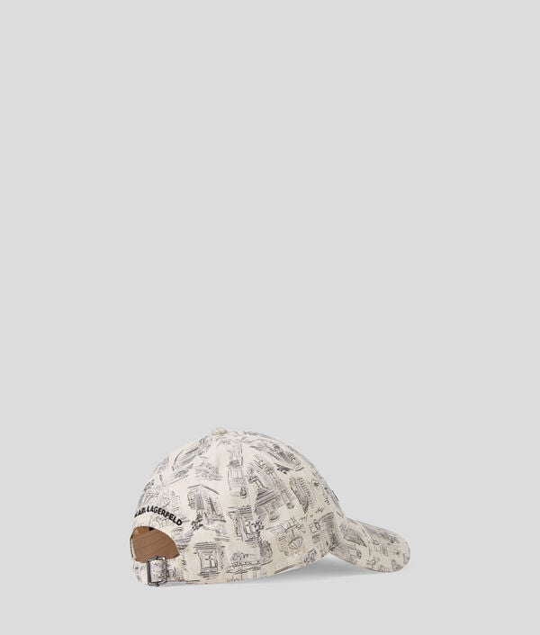 Karl Lagerfeld CASQUETTE À IMPRIMÉ INTÉGRAL KL X JORGE PARRA