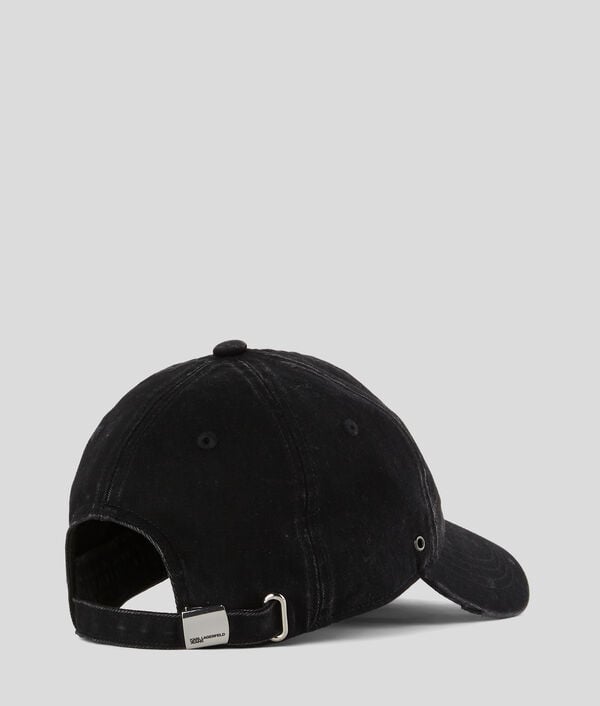 Karl Lagerfeld CASQUETTE EFFET DENIM DÉLAVÉ KLJ X ATELIER RESERVÉ