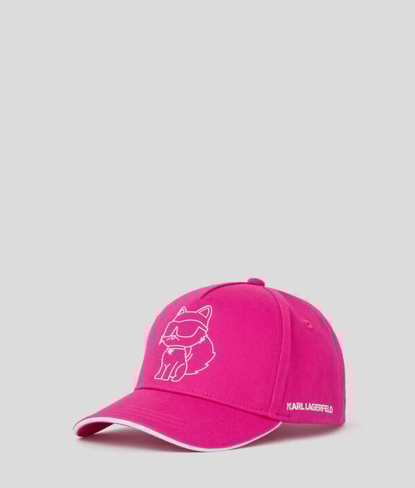 karl lagerfeld CASQUETTES À SILHOUETTE IKON CHOUPETTE POUR FILLES