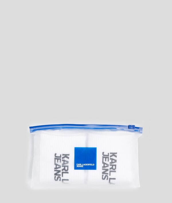 Karl Lagerfeld CHAUSSETTES À LOGO KLJ – LOT DE 2 PAIRES