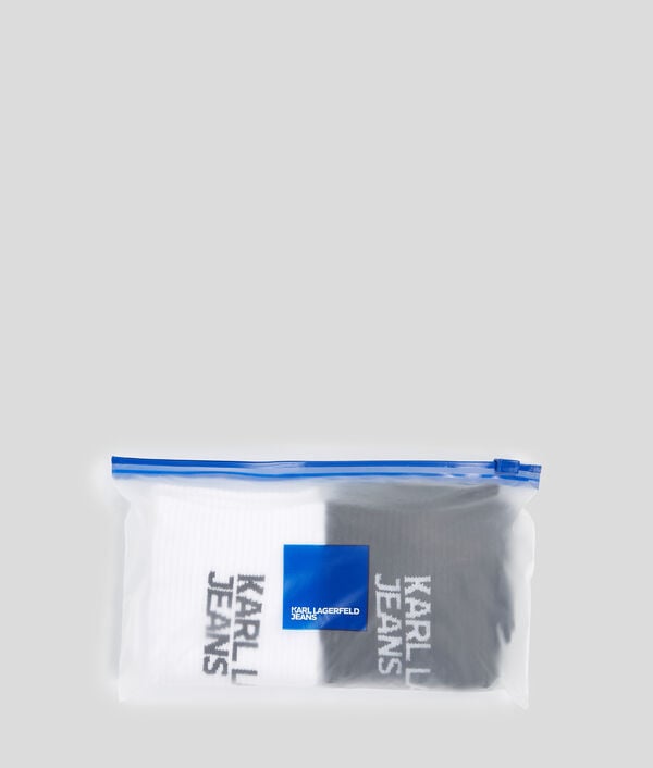 Karl Lagerfeld CHAUSSETTES À LOGO KLJ – LOT DE 2 PAIRES
