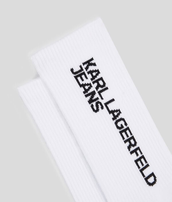 Karl Lagerfeld CHAUSSETTES À LOGO KLJ – LOT DE 2 PAIRES