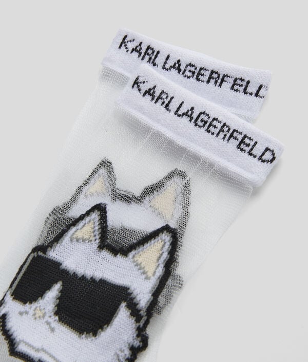Karl Lagerfeld CHAUSSETTES IKON CHOUPETTE POUR FILLES