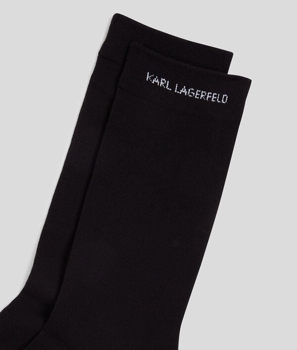 Karl Lagerfeld CHAUSSETTES K/ESSENTIAL – LOT DE 2 PAIRES