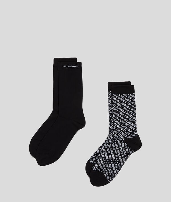 karl lagerfeld CHAUSSETTES K/ESSENTIAL – LOT DE 2 PAIRES
