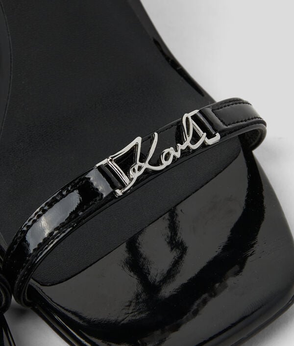 Karl Lagerfeld CHAUSSURES À TALON COMPENSÉ KARL SIGNATURE WAVERLY
