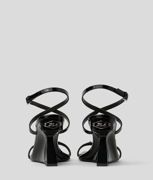 Karl Lagerfeld CHAUSSURES À TALON COMPENSÉ KARL SIGNATURE WAVERLY