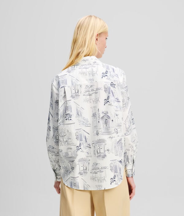 Karl Lagerfeld CHEMISE À IMPRIMÉ INTÉGRAL KL X JORGE PARRA